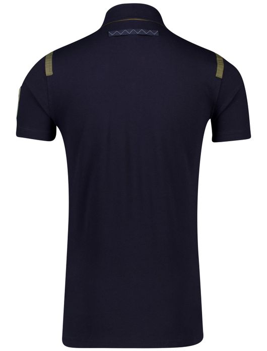 Aeronautica Militare polo donkerblauw katoen