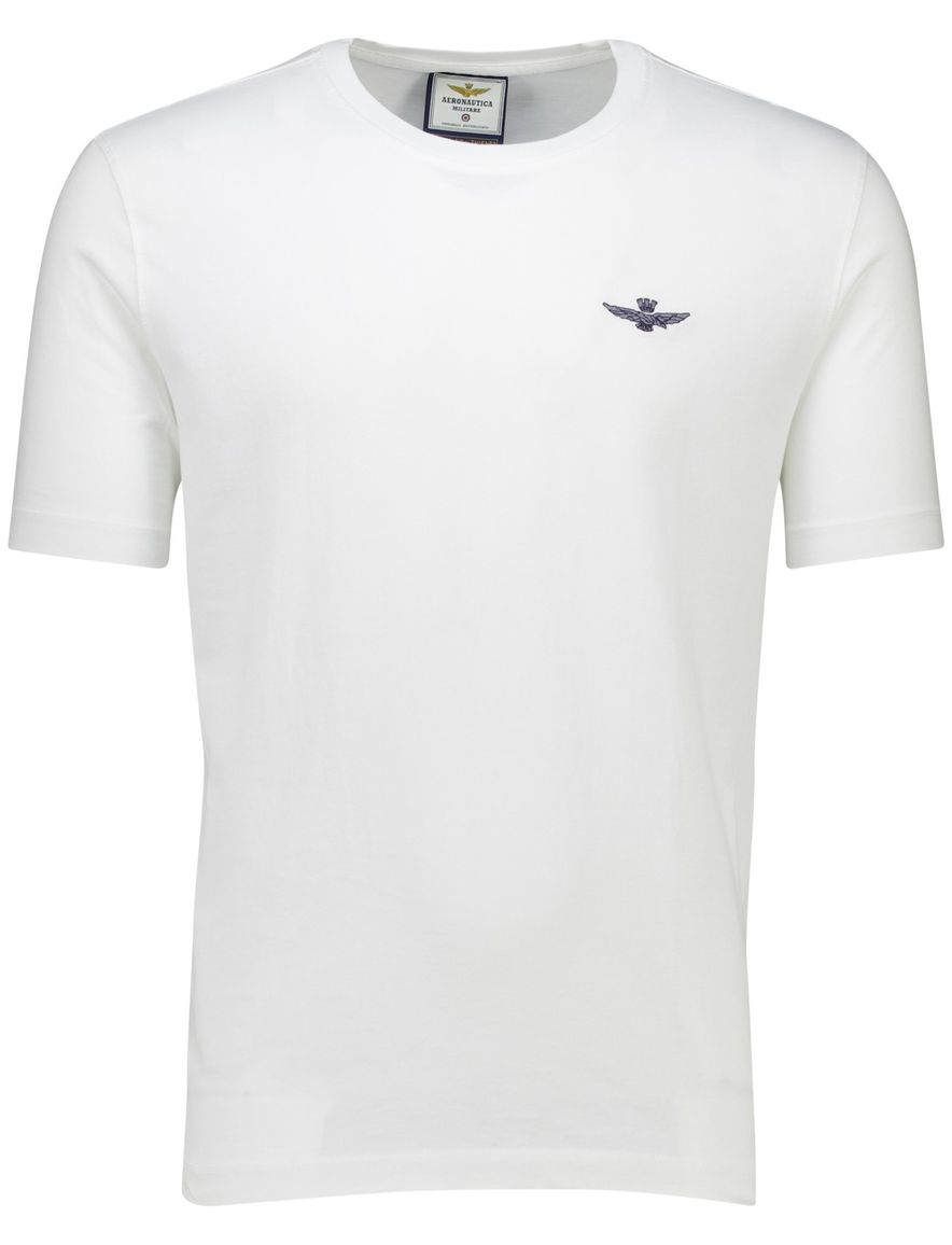 Aeronautica Militare T-shirt wit effen