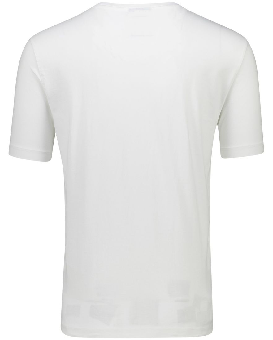 Aeronautica Militare T-shirt wit effen korte mouw