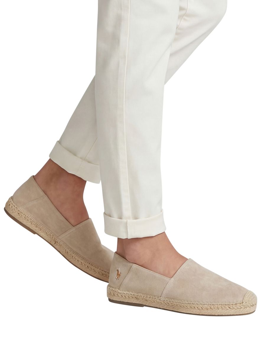 Polo Ralph Lauren Cevio Slip beige instappers