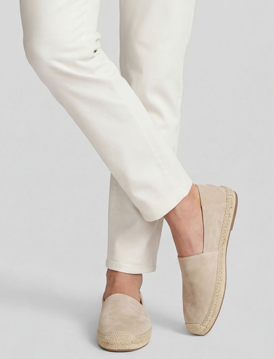 Polo Ralph Lauren Cevio Slip beige instappers