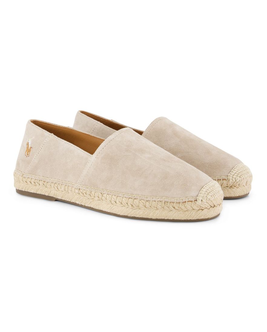 Polo Ralph Lauren Cevio Slip beige instappers