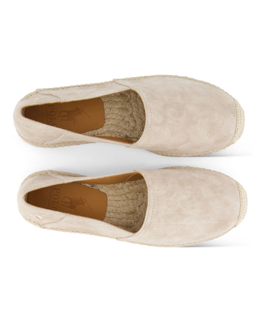 Polo Ralph Lauren Cevio Slip beige instappers