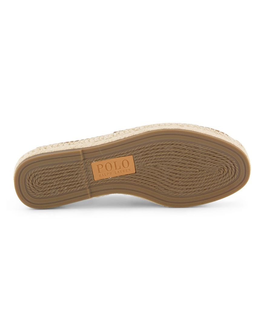 Polo Ralph Lauren Cevio Slip beige instappers