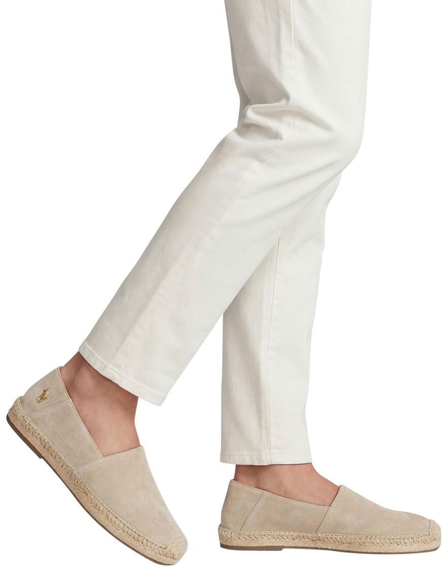 Polo Ralph Lauren Cevio Slip beige instappers