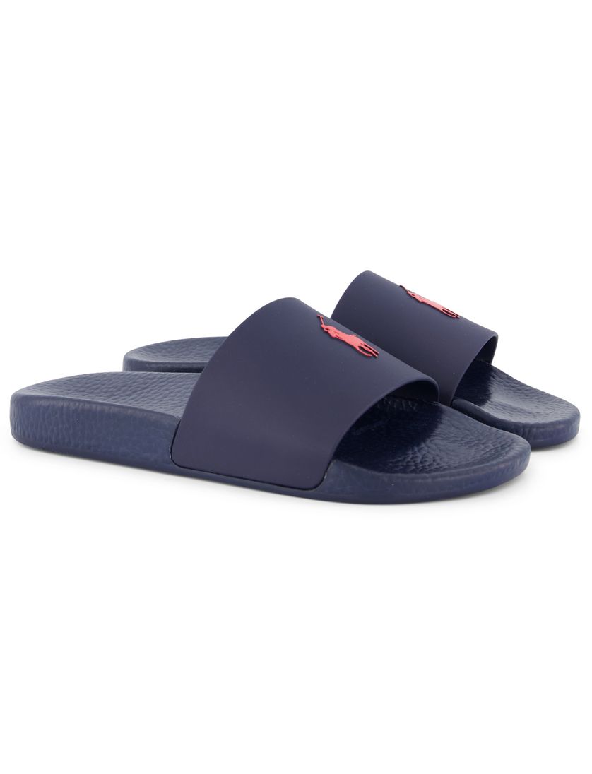 slippers Polo Ralph Lauren donkerblauw