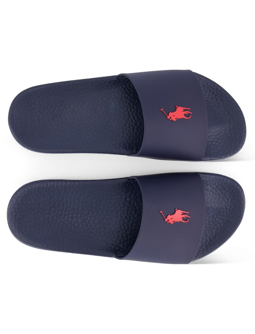 slippers Polo Ralph Lauren donkerblauw