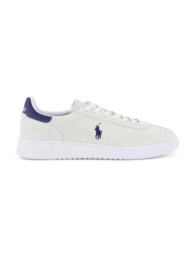 Polo Ralph Lauren Polo Ralph Lauren sneakers wit met donkerblauw geprint