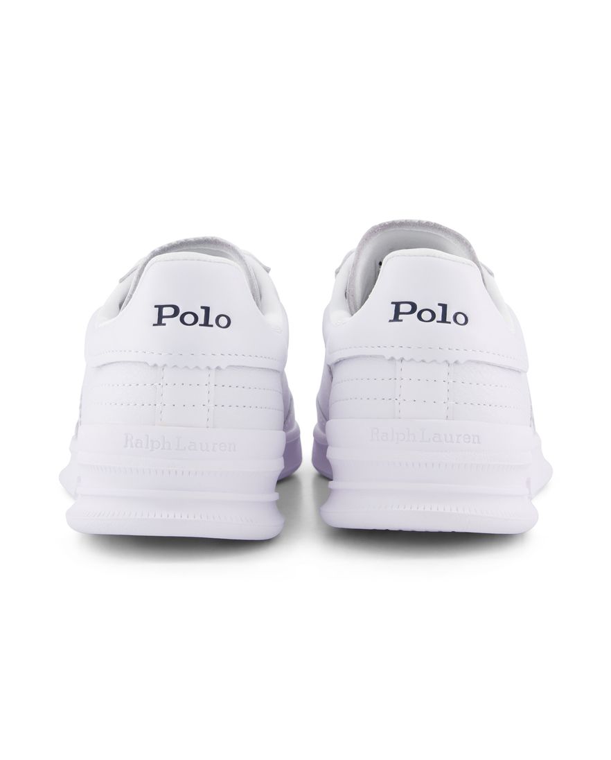 Polo Ralph Lauren lage sneakers wit effen