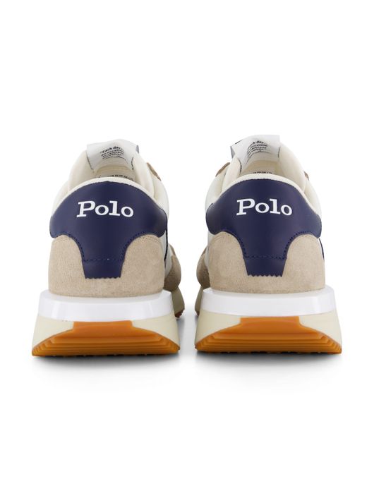 Polo Ralph Lauren sneakers wit navy en beige
