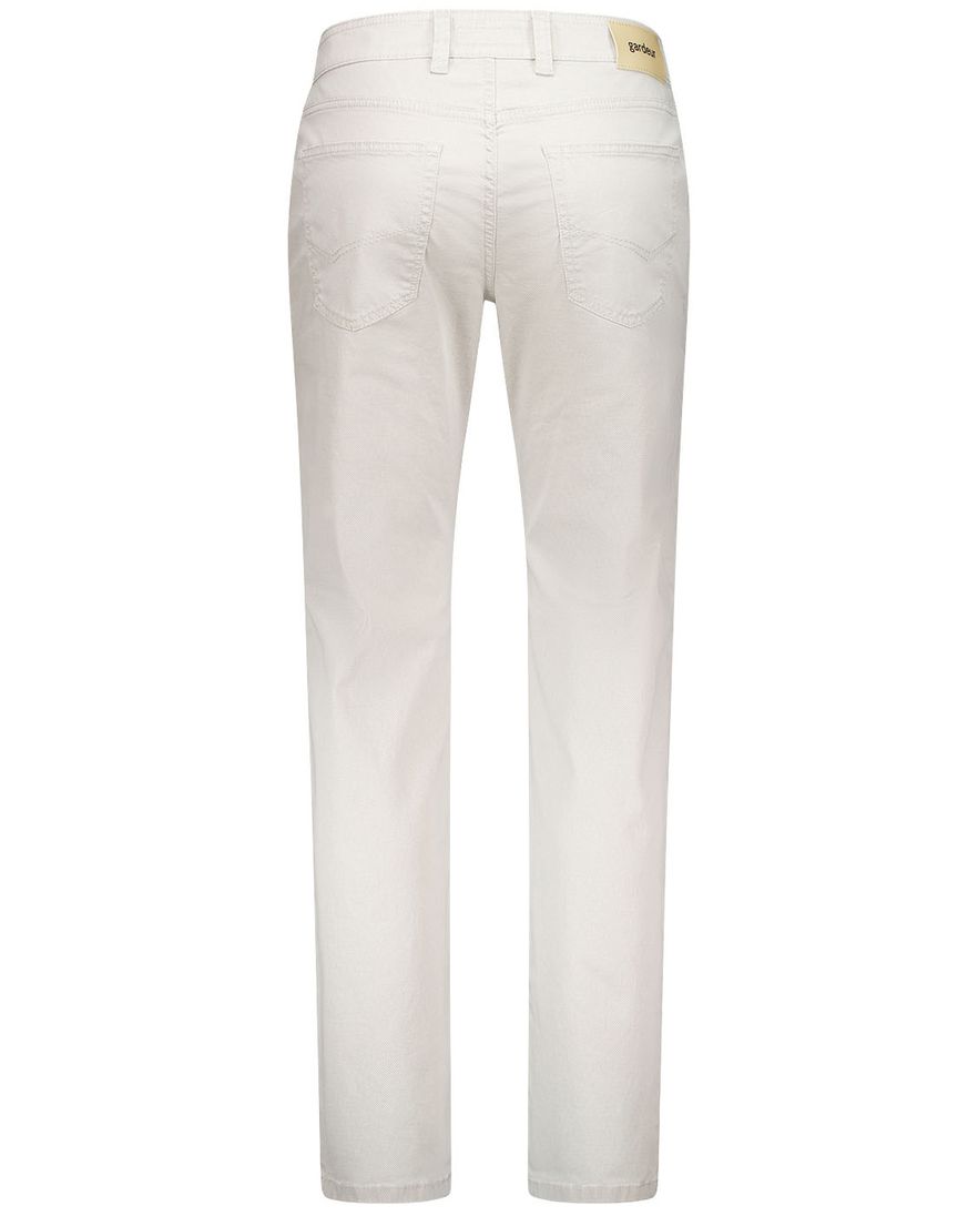 Gardeur broek 5-pocket wit normale fit
