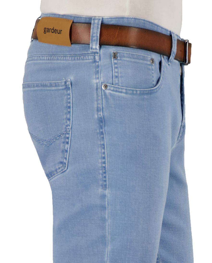 Gardeur Sandro jeans lichtblauw slim fit