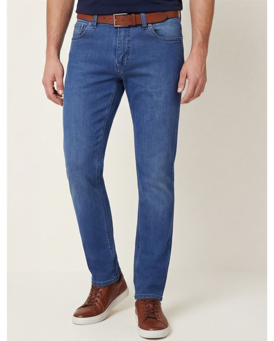 Gardeur Sandro jeans blauw slim fit