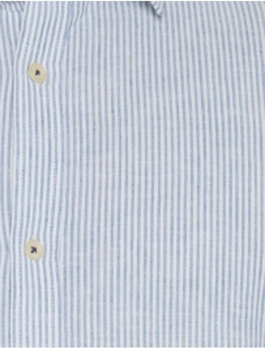 casual overhemd blauw A Fish Named Fred