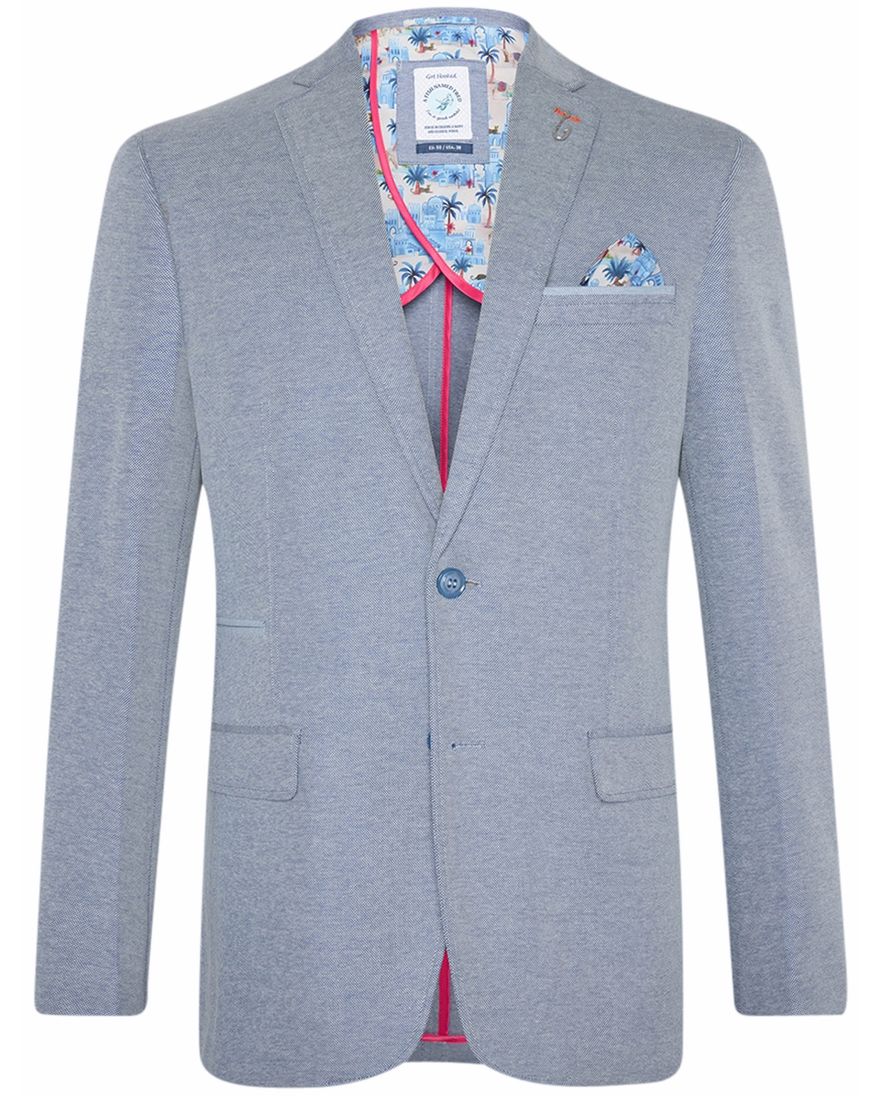 A Fish Named Fred colbert lichtblauw gemeleerd