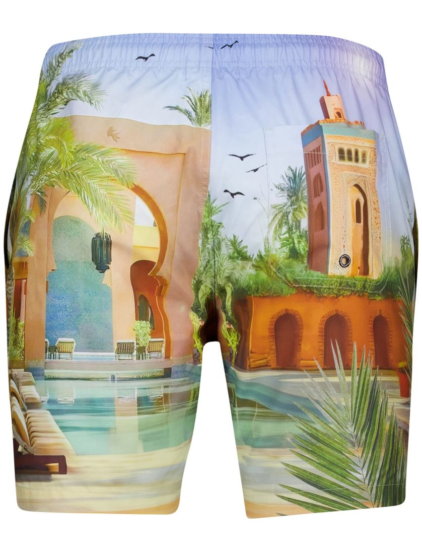 zwembroek A Fish Named Fred lichtblauw