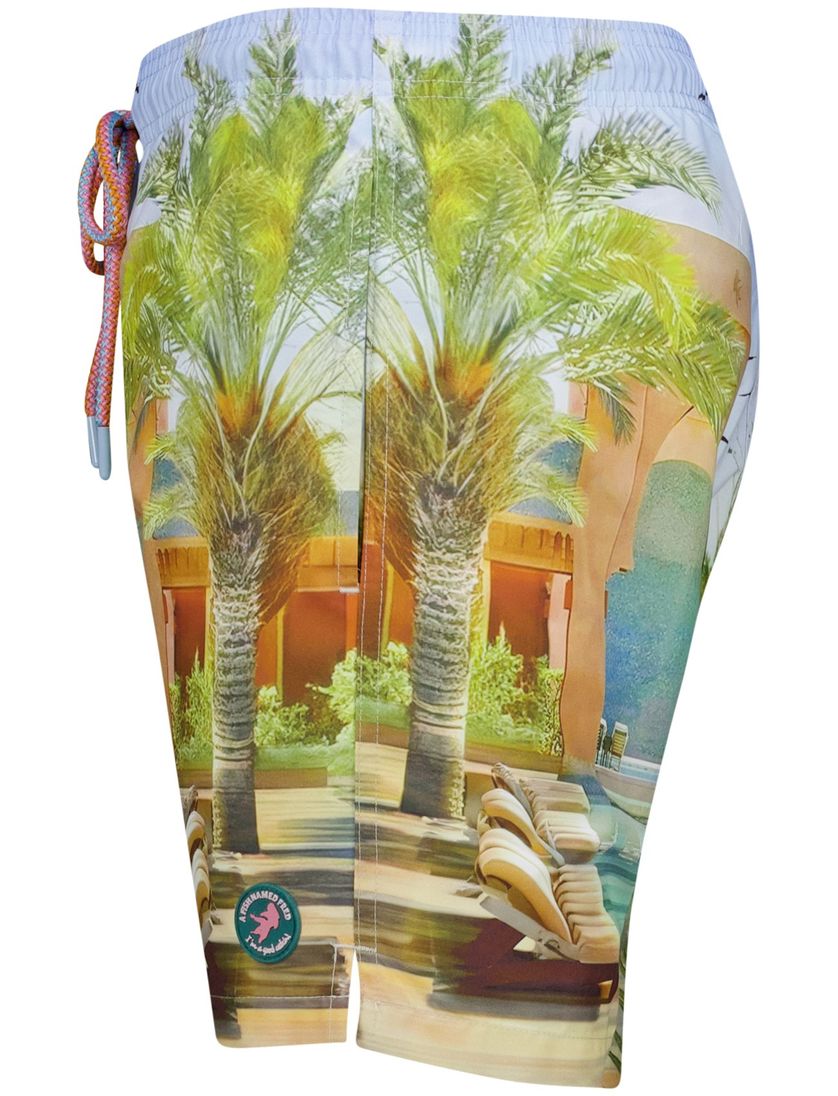 zwembroek A Fish Named Fred lichtblauw