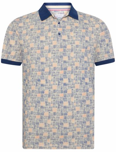 A Fish Named Fred A Fish Named Fred poloshirt korte mouw blauw