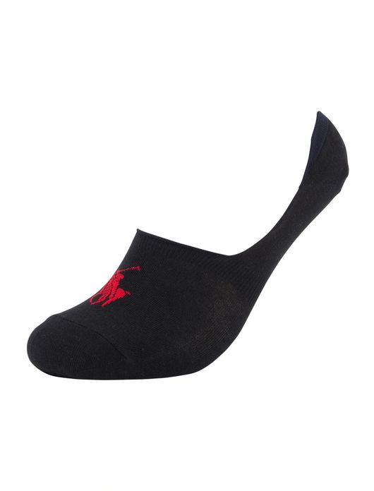 Polo Ralph Lauren kousenvoetjes 3-pack zwart