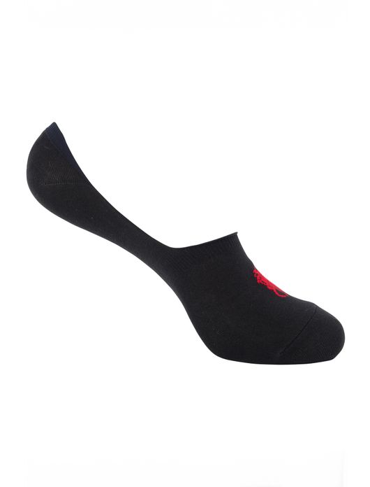 Polo Ralph Lauren kousenvoetjes 3-pack zwart