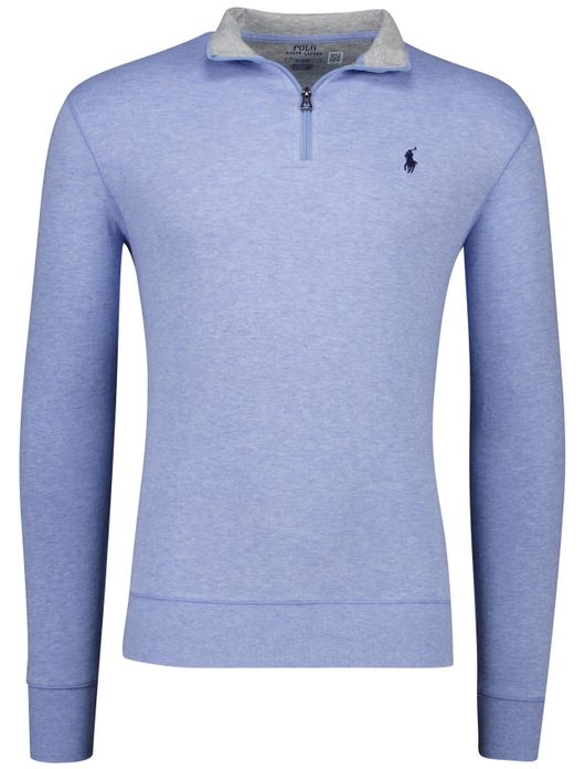 Polo Ralph Lauren half zip trui Lichtblauw