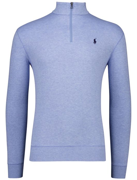 Polo Ralph Lauren half zip trui Lichtblauw