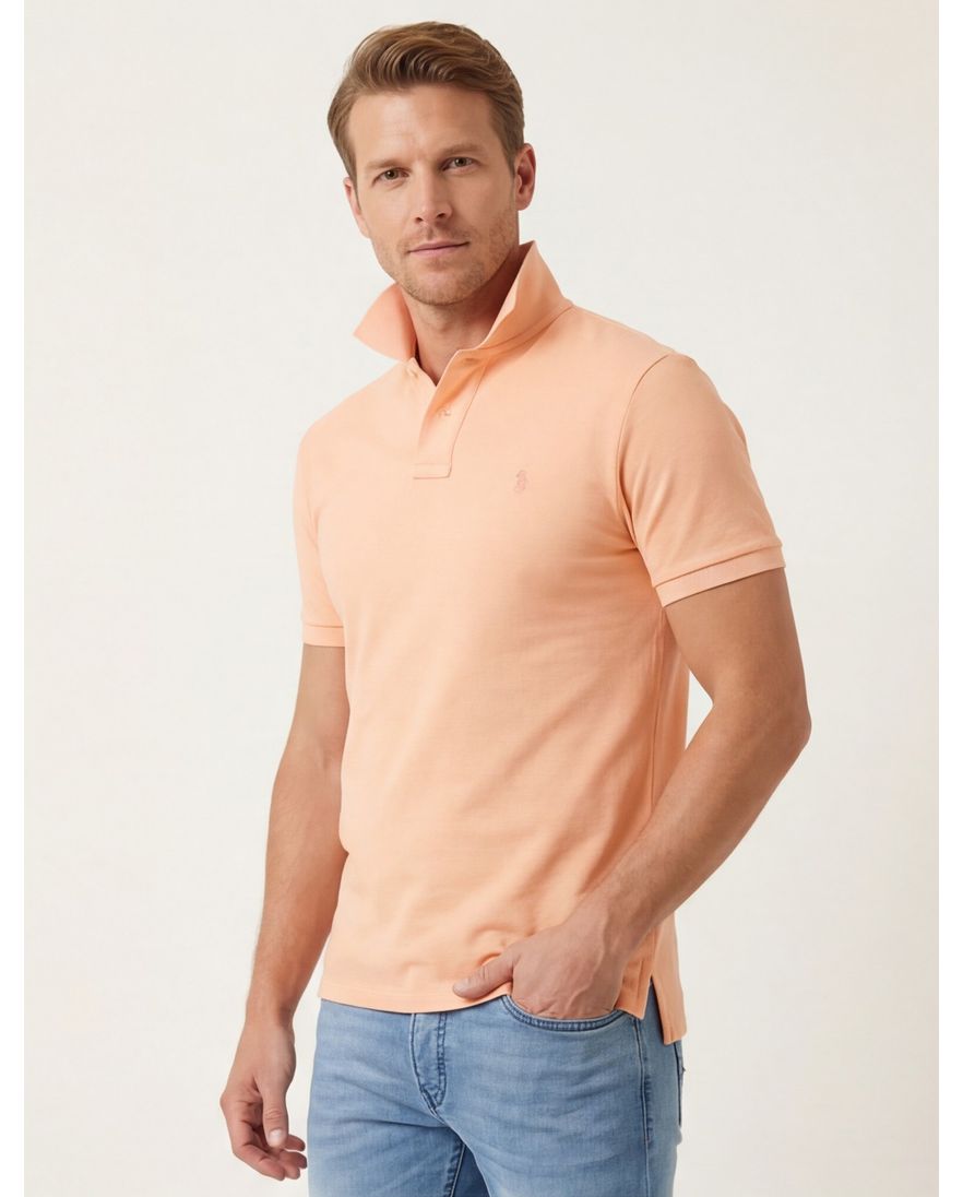 Polo Ralph Lauren polo oranje effen katoen