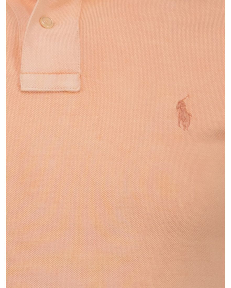 Polo Ralph Lauren polo oranje effen katoen