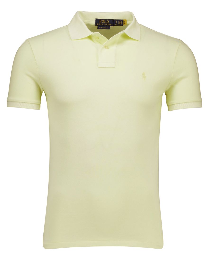 Polo Ralph Lauren polo lime effen katoen