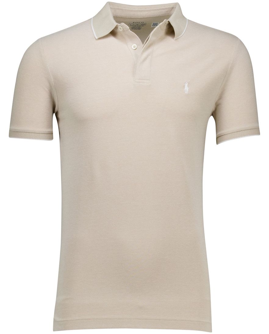 Polo Ralph Lauren polo beige effen normale fit
