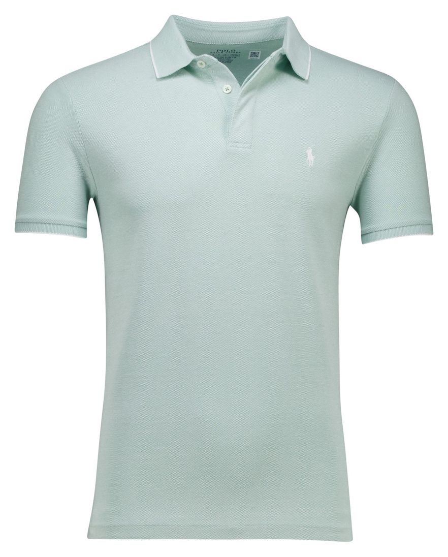 Polo Ralph Lauren polo lichtgroen effen normale fit
