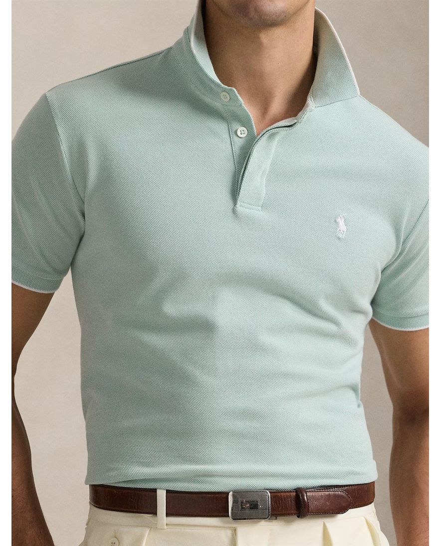 Polo Ralph Lauren polo lichtgroen effen normale fit