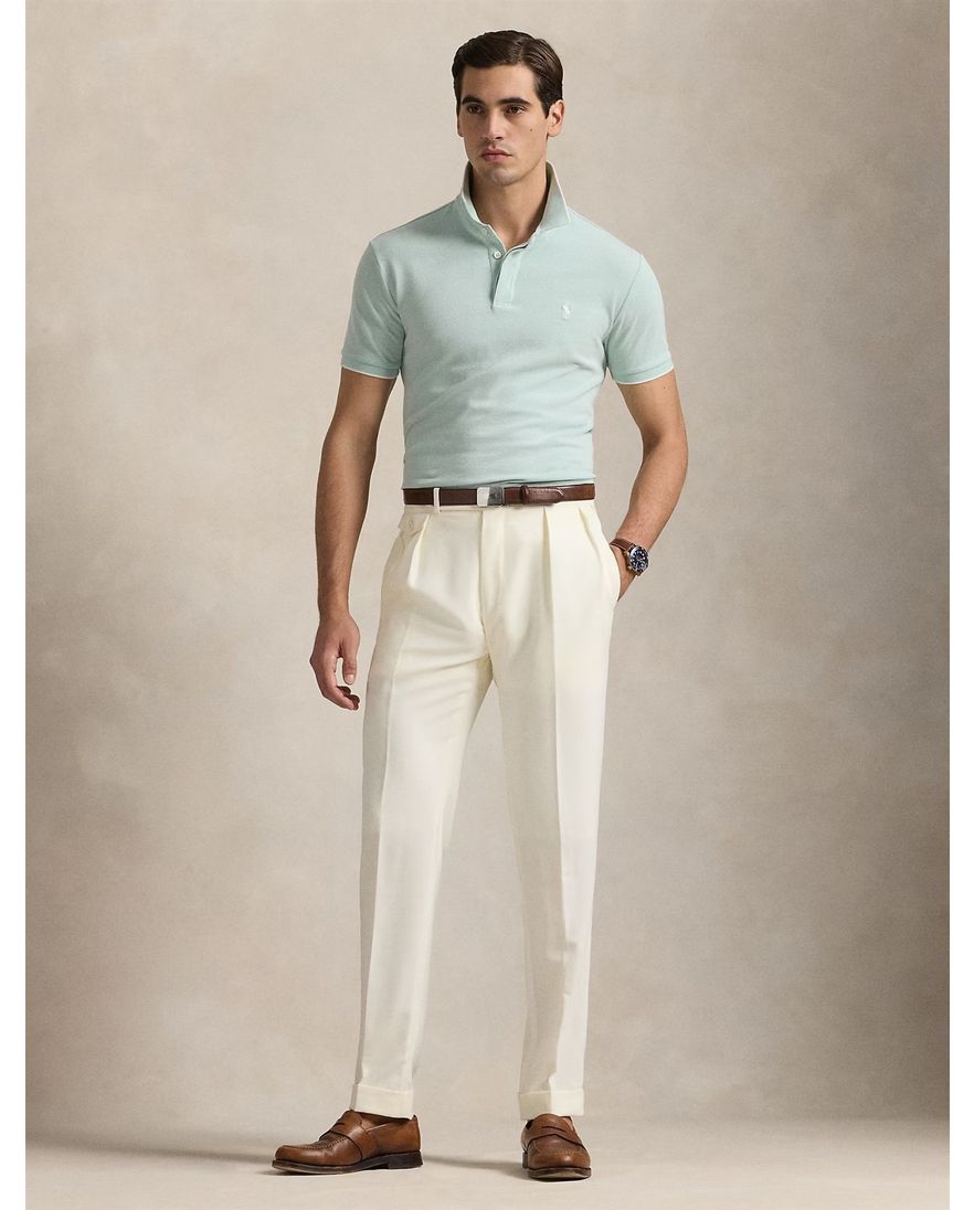 Polo Ralph Lauren polo lichtgroen effen normale fit