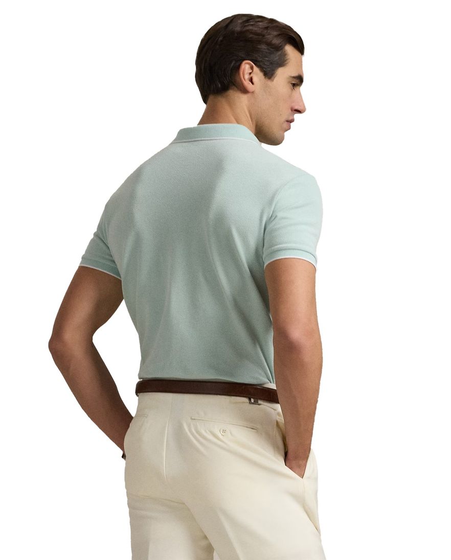 Polo Ralph Lauren polo lichtgroen effen normale fit