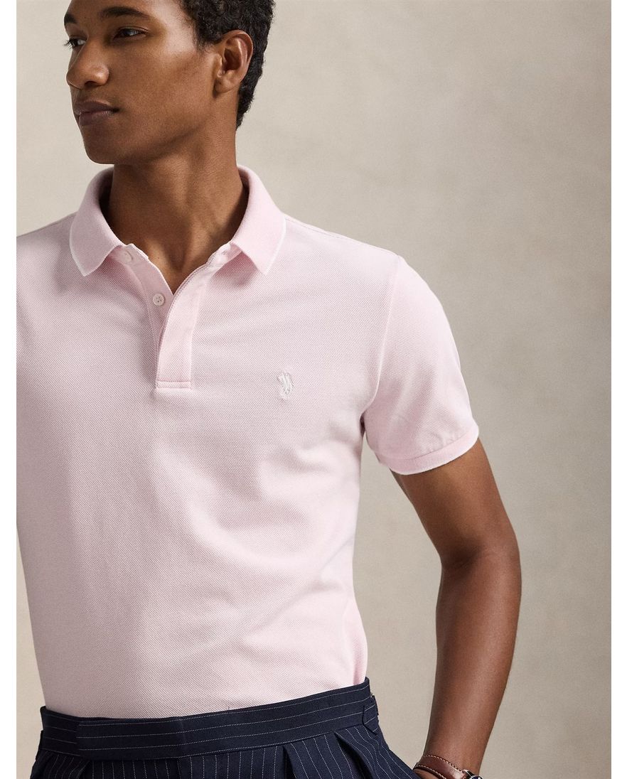 Polo Ralph Lauren roze polo normale fit katoen