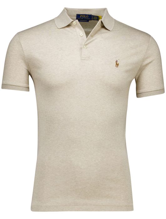 Polo Ralph Lauren polo beige gemeleerd