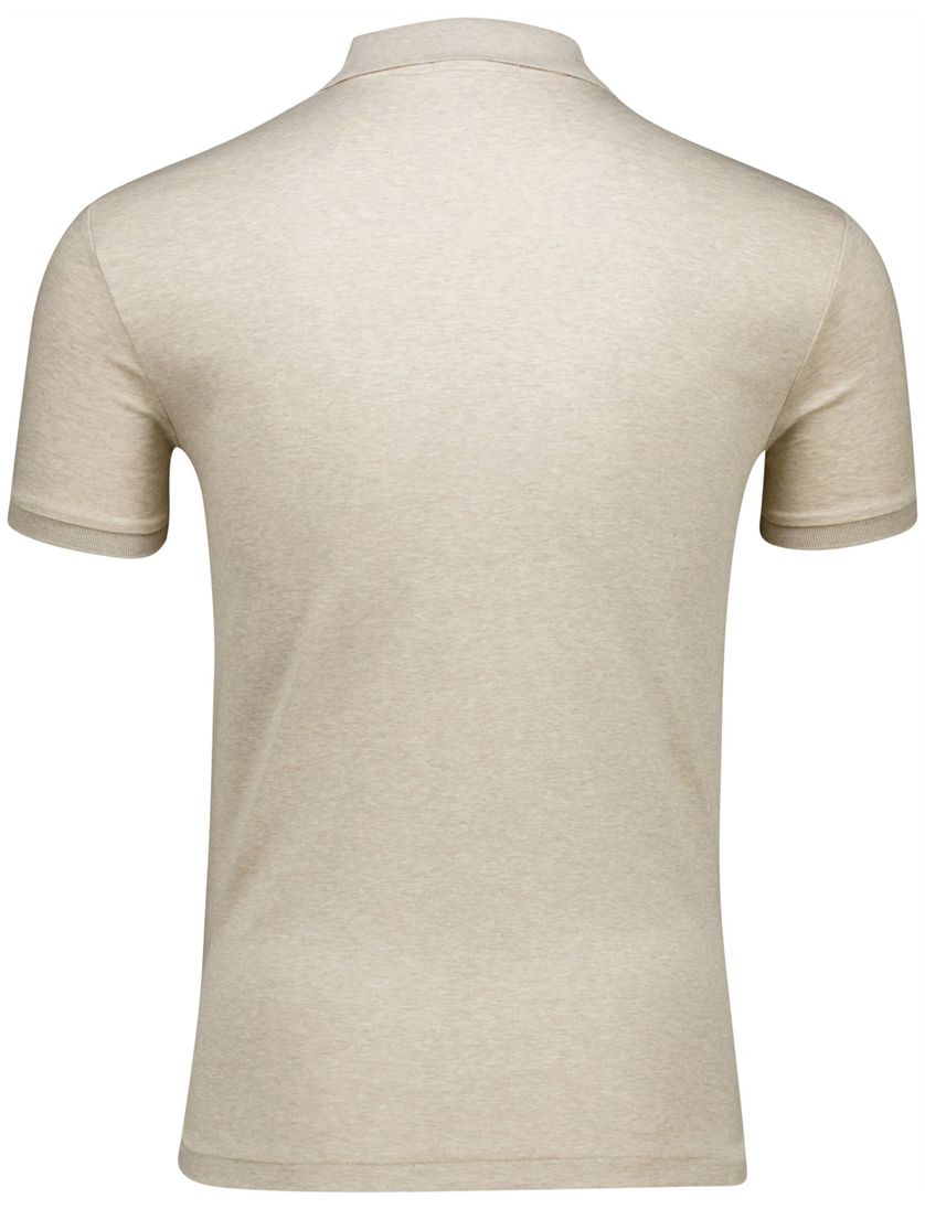 Polo Ralph Lauren polo beige gemeleerd korte mouw