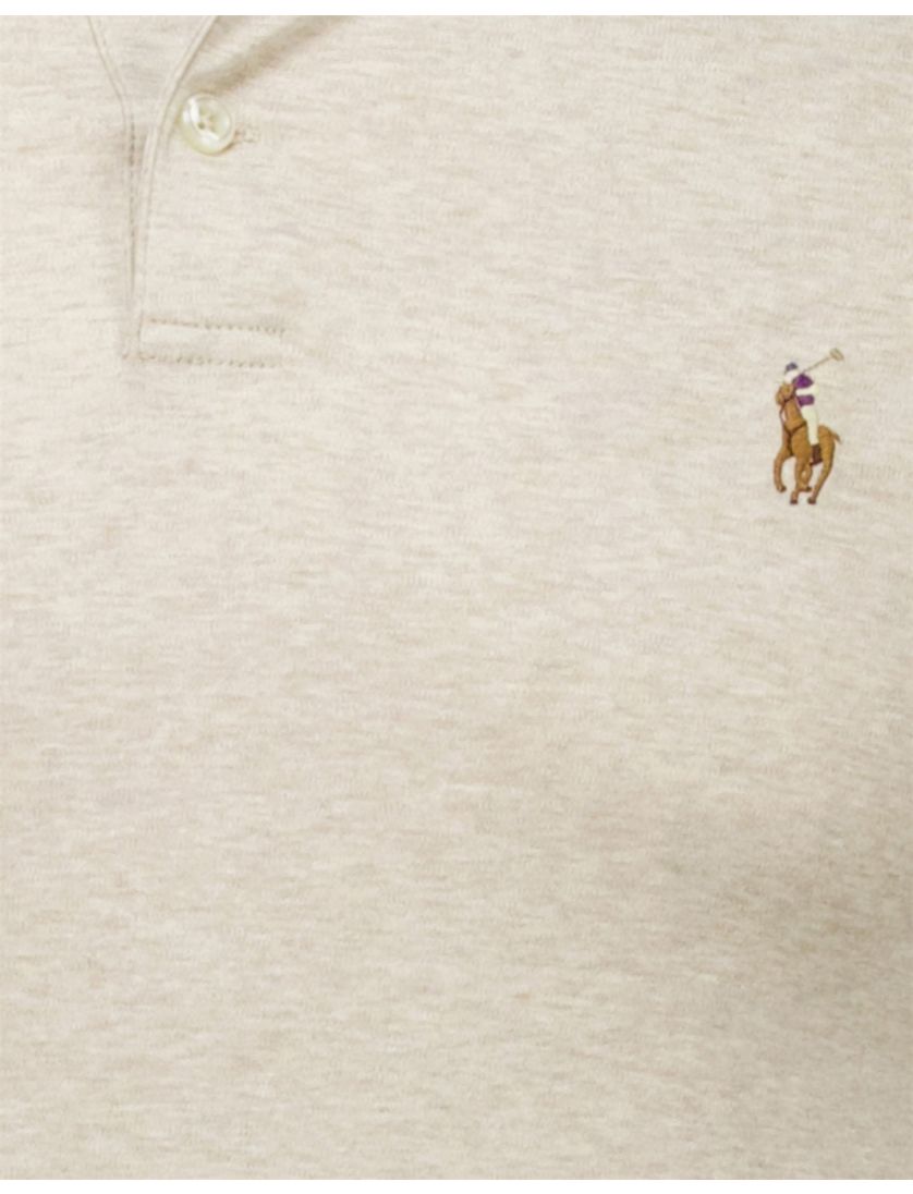 Polo Ralph Lauren polo beige gemeleerd korte mouw