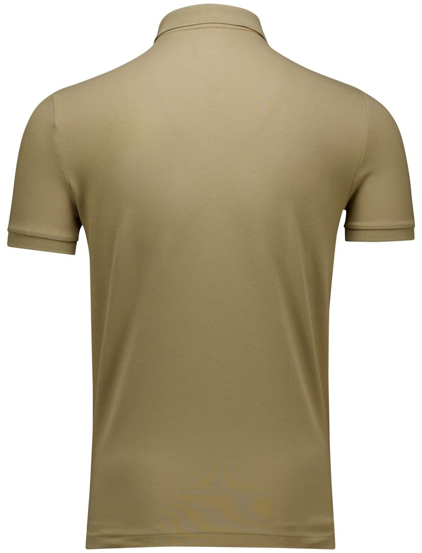 poloshirt korte mouw Polo Ralph Lauren Custom Slim Fit khaki