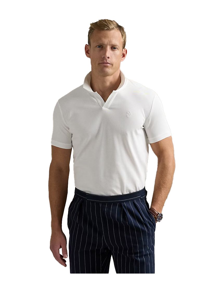 elegante witte Polo Ralph Lauren polo custom slim fit