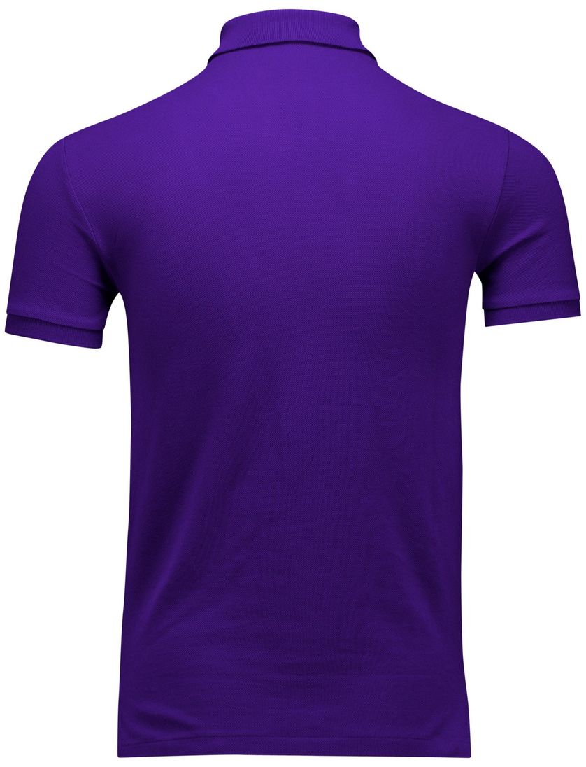 paars klassiek Poloshirt Ralph Lauren