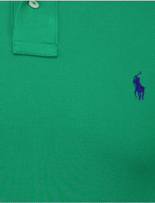 Polo Ralph Lauren polo groen slim fit mesh