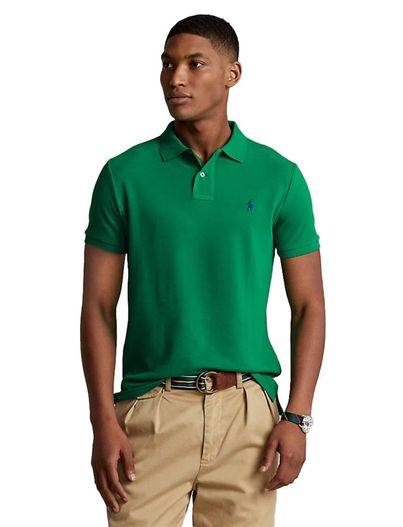 Polo Ralph Lauren Polo Ralph Lauren polo groen slim fit effen