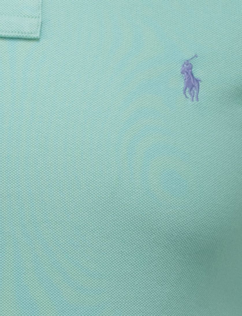groen poloshirt korte mouw Polo Ralph Lauren Slim Fit