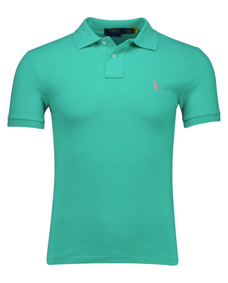 Polo Ralph Lauren Slim Fit polo sunset green pique