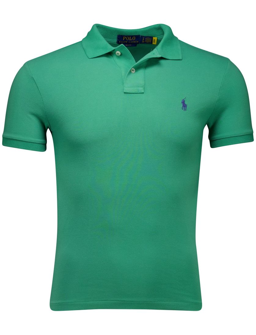klassiek Polo Ralph Lauren polo effen groen