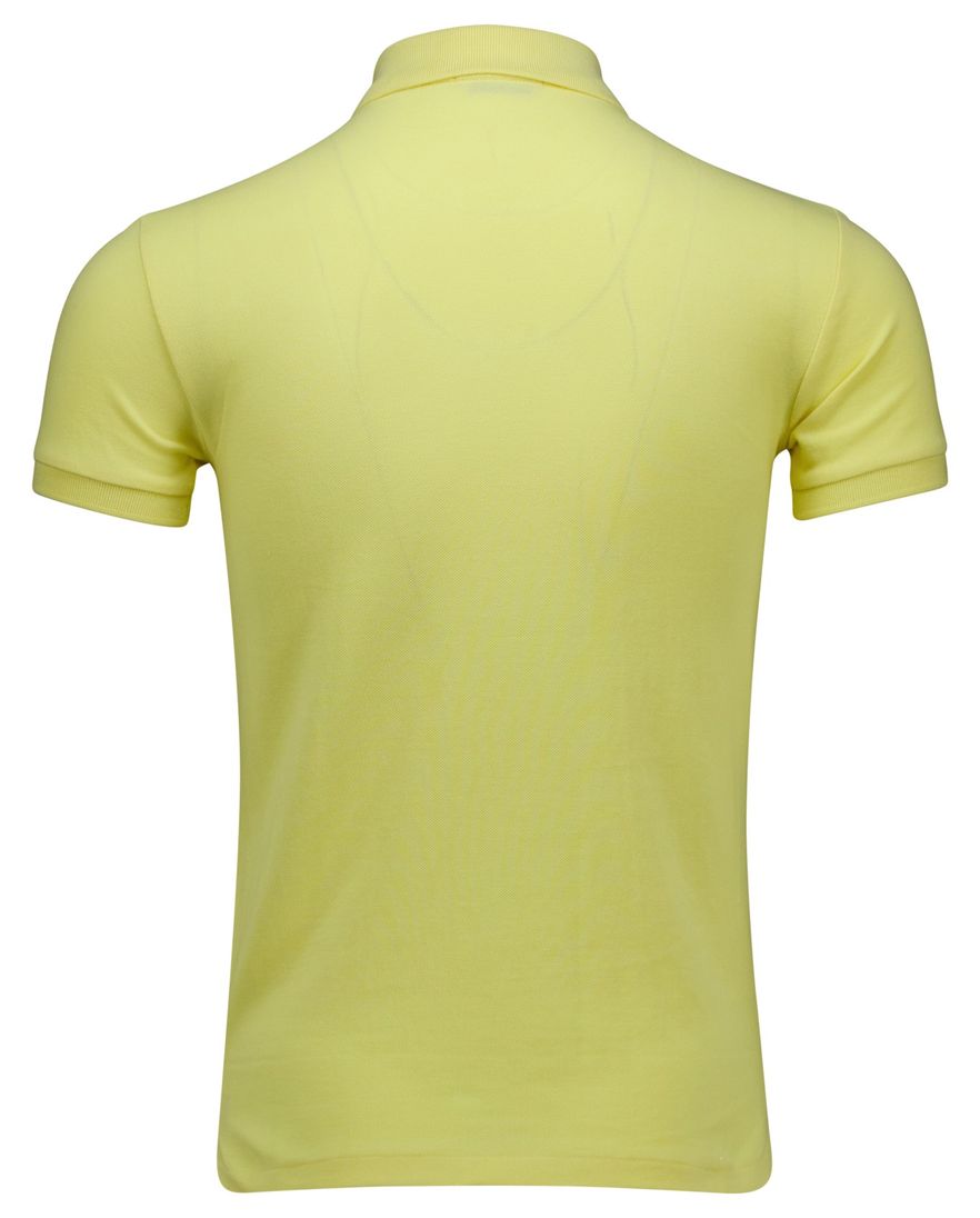 Polo Ralph Lauren Slim Fit geel poloshirt