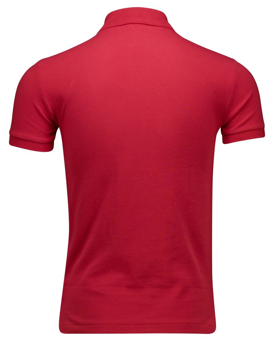 Polo Ralph Lauren rood effen polo