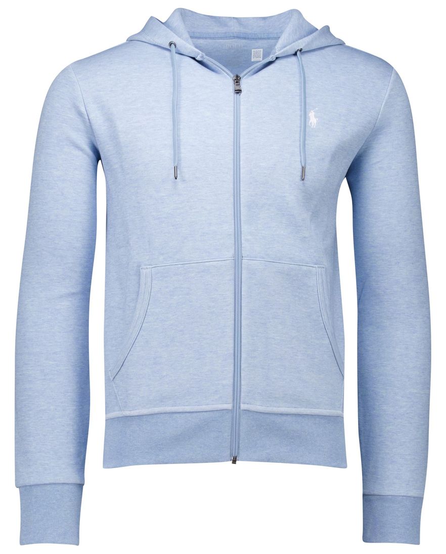 katoenen Polo Ralph Lauren vest blauw gemeleerd