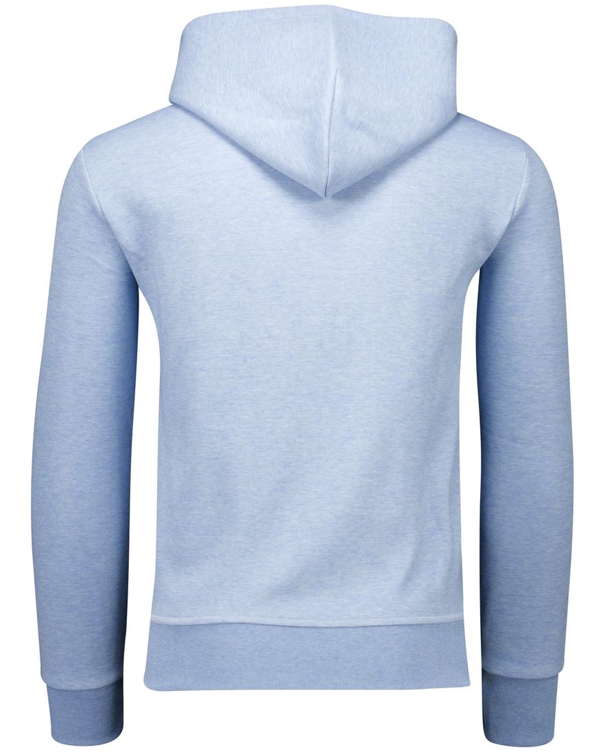 katoenen Polo Ralph Lauren vest blauw gemeleerd